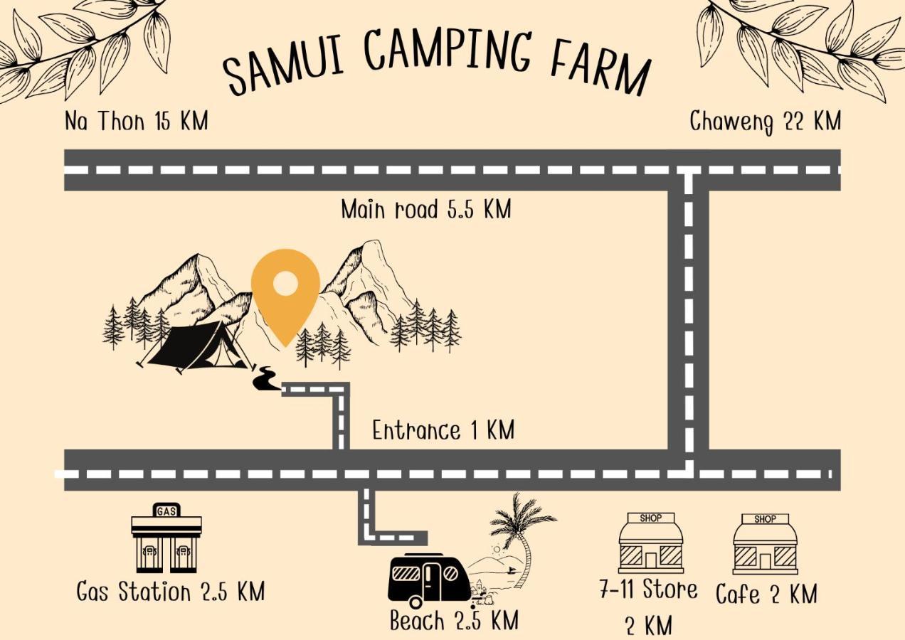 Samui Camping Farm Laem Sor Luaran gambar